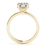 Aurora Round Diamond Engagement Ring Setting 7