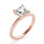 Celeste Asscher Cut Diamond Engagement Ring Setting 1