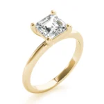 Celeste Asscher Cut Diamond Engagement Ring Setting 1