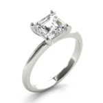 Celeste Asscher Cut Diamond Engagement Ring Setting 1