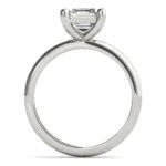 Celeste Asscher Cut Diamond Engagement Ring Setting 1