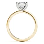 Celeste Asscher Cut Diamond Engagement Ring Setting 1