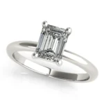 Celeste  Emerald Diamond Engagement Ring Setting