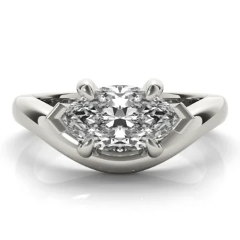 Celeste Marquise Diamond Engagement Ring Setting