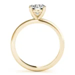 Eternal One Round Diamond Engagement Ring Setting 11