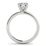 Eternal One Round Diamond Engagement Ring Setting 11