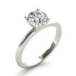 Eternal One Round Diamond Engagement Ring Setting 11