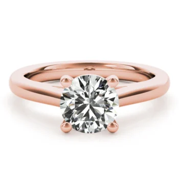 Eternal One Round Solitaire Engagement Ring Setting