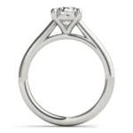 Eternal One Round Solitaire Engagement Ring Setting 2