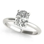 Lara Oval Diamond Rose gold