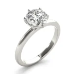 Pure Grace 6-Prong Diamond Engagement Ring Setting Yellow Gold