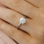 Pure Grace Diamond Engagement Ring Setting 2