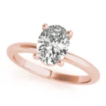 Lara Oval Diamond Rose gold