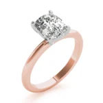 Seraphina Cushion Diamond Engagement Ring Setting Yellow