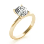 Seraphina Cushion Diamond Engagement Ring Setting Yellow
