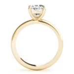 Seraphina Cushion Diamond Engagement Ring Setting Yellow