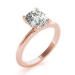 Seraphina Cushion Diamond Engagement Ring Setting Yellow