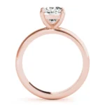 Seraphina Cushion Diamond Engagement Ring Setting Yellow