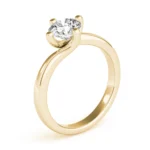 Seraphina Diamond Engagement Ring Setting Yellow Gold