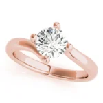 Seraphina Diamond Engagement Ring Setting Yellow Gold