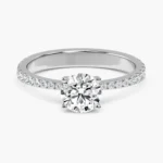 Seraphina Diamond Round White 1