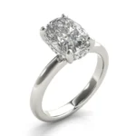 Seraphina Elongated Cushion Diamond Engagement Ring Setting 4