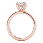 Seraphina Elongated Cushion Diamond Engagement Ring Setting 4