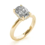Seraphina Elongated Cushion Diamond Engagement Ring Setting 4