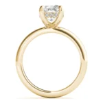 Seraphina Elongated Cushion Diamond Engagement Ring Setting 4