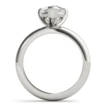 Seraphina Pear Diamond Engagement Ring Setting White