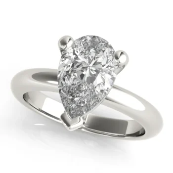 Seraphina Pear Diamond Engagement Ring Setting