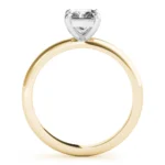 Seraphina Radiant Diamond Engagement Ring Setting White