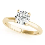 Seraphina V-Prong Round Diamond Engagement Ring Setting (7)