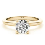 Seraphina V-Prong Round Diamond Engagement Ring Setting (7)