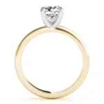 Seraphina V-Prong Round Diamond Engagement Ring Setting (7)