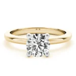 Seraphina V-Prong Round Diamond Engagement Ring Setting (7)