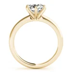 Timeless Spark Diamond Engagement Ring Setting Yellow
