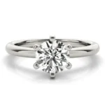 Timeless Spark Diamond Engagement Ring Setting Yellow