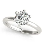 Timeless Spark Diamond Engagement Ring Setting Yellow