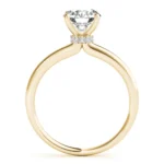 Veritas Diamond Engagement Ring Setting Yellow