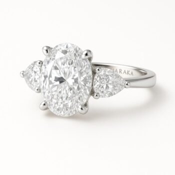 Three-Stone Round Diamond Ring