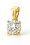 Elegant Diamond Pendant in 18K Gold