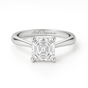 Ariel’s Signature Asscher Solitaire