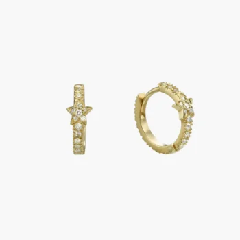 Amara Diamond Hoop Earrings