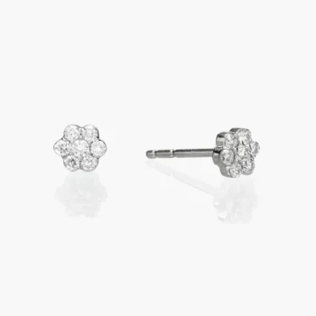Blush Aura Diamond Earrings