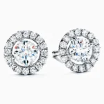 Celestia Radiant Diamond Earrings