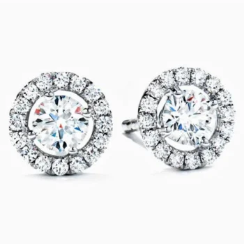 Celestia Radiant Diamond Earrings