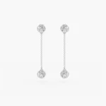 Elara Diamond Drop Earrings