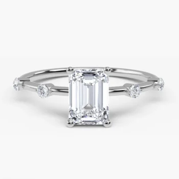 Elara Diamond Engagement Ring Setting