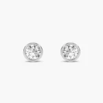 Eternal Bezel Diamond Studs
